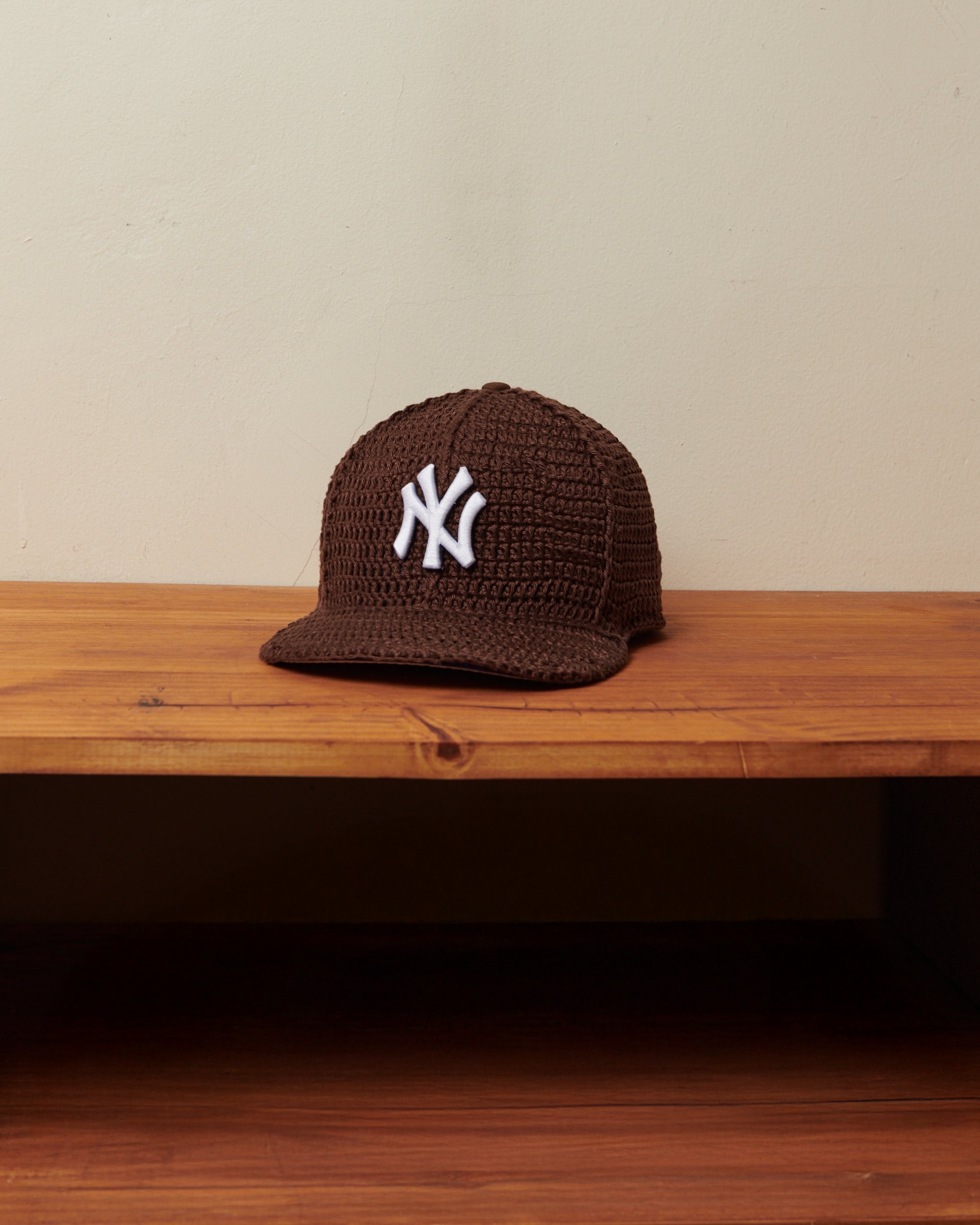Yankees Yarned Cap brown