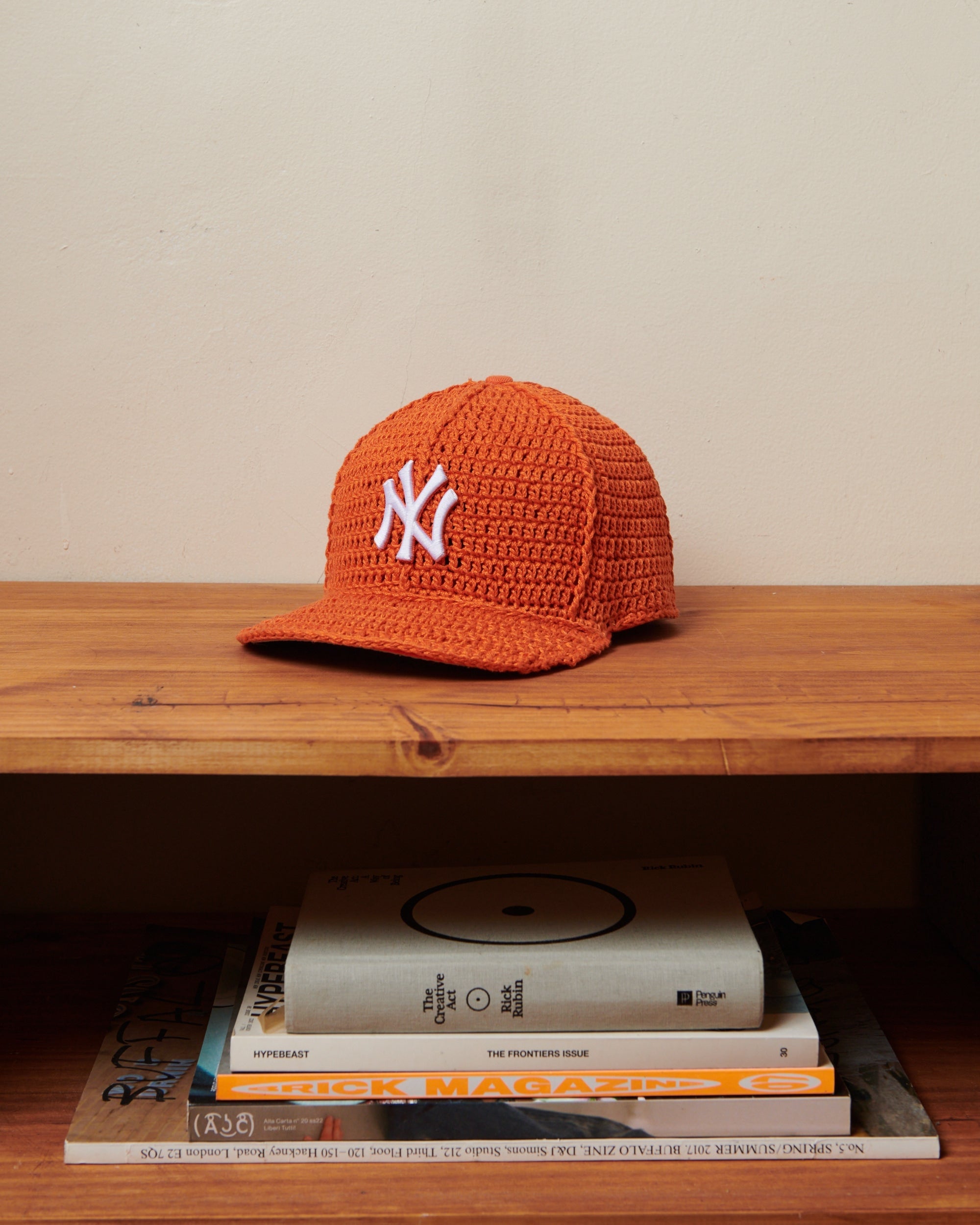 Yankees Yarned Cap orange