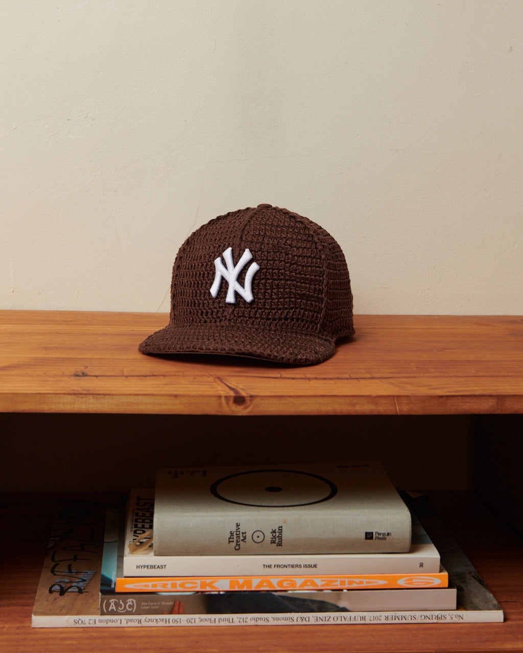 Yankees Yarned Cap brown