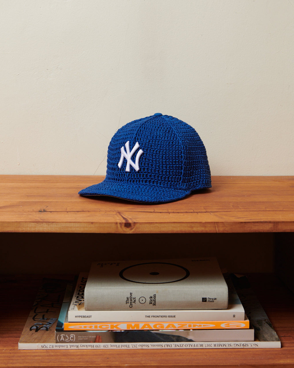 Yankees Yarned Cap blue