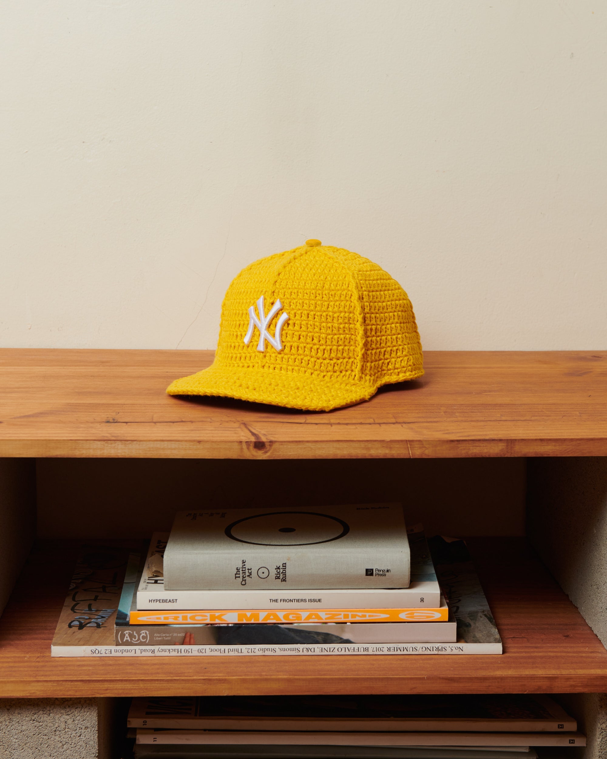 Yankees Yarned Cap yellow