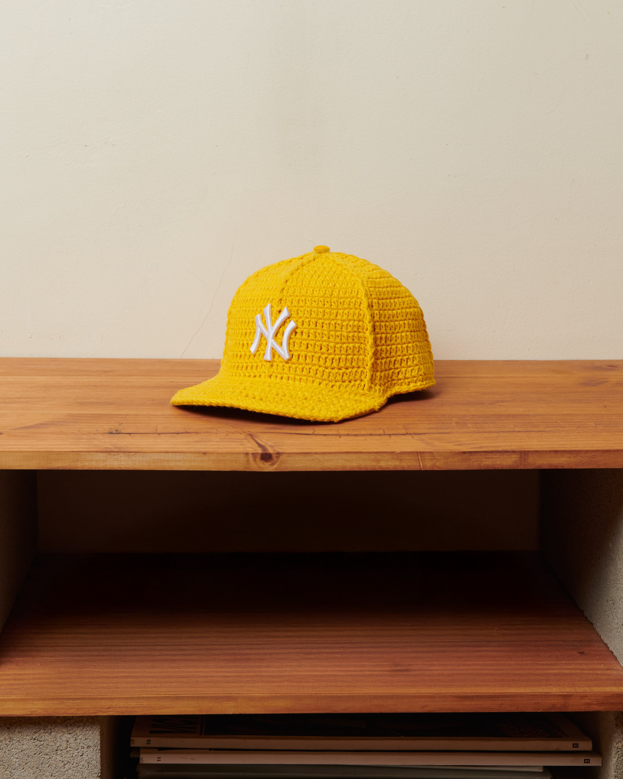 Yankees Yarned Cap yellow